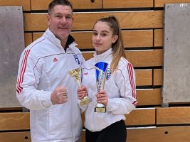 Double Gold for Carla In Berlin